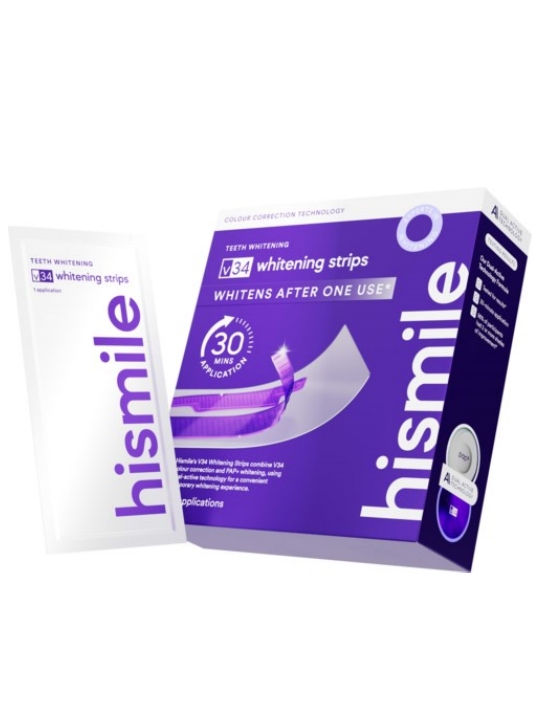 Hismile V34 Teeth Whitening Strips (14 Applications)
