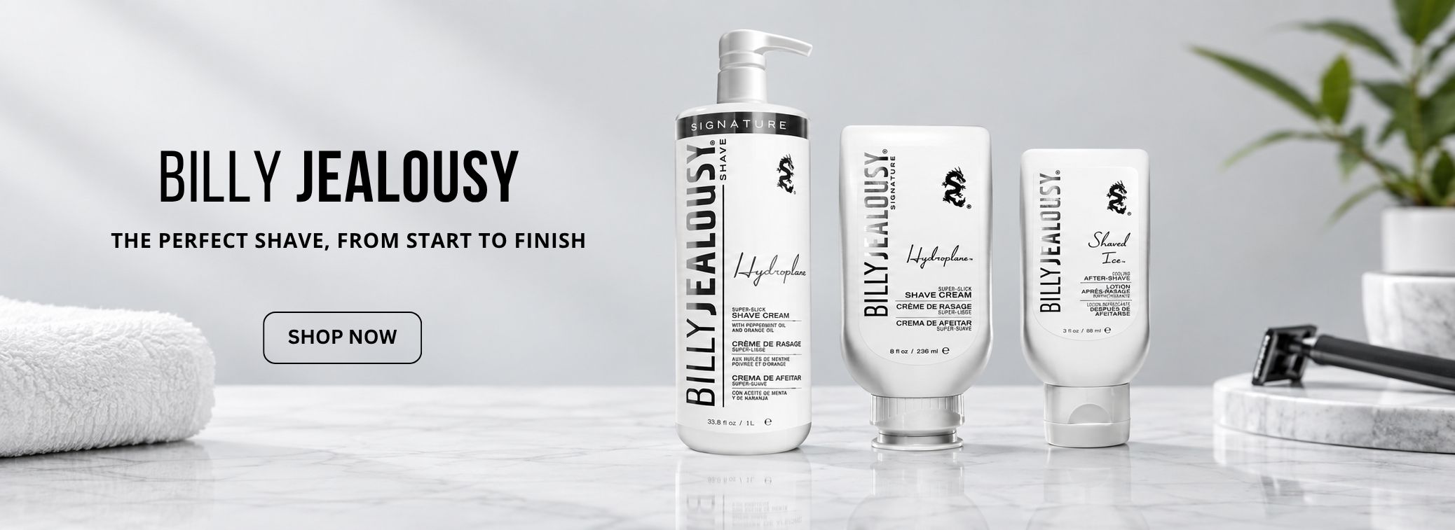 Billy jealousy Shave care x WHW